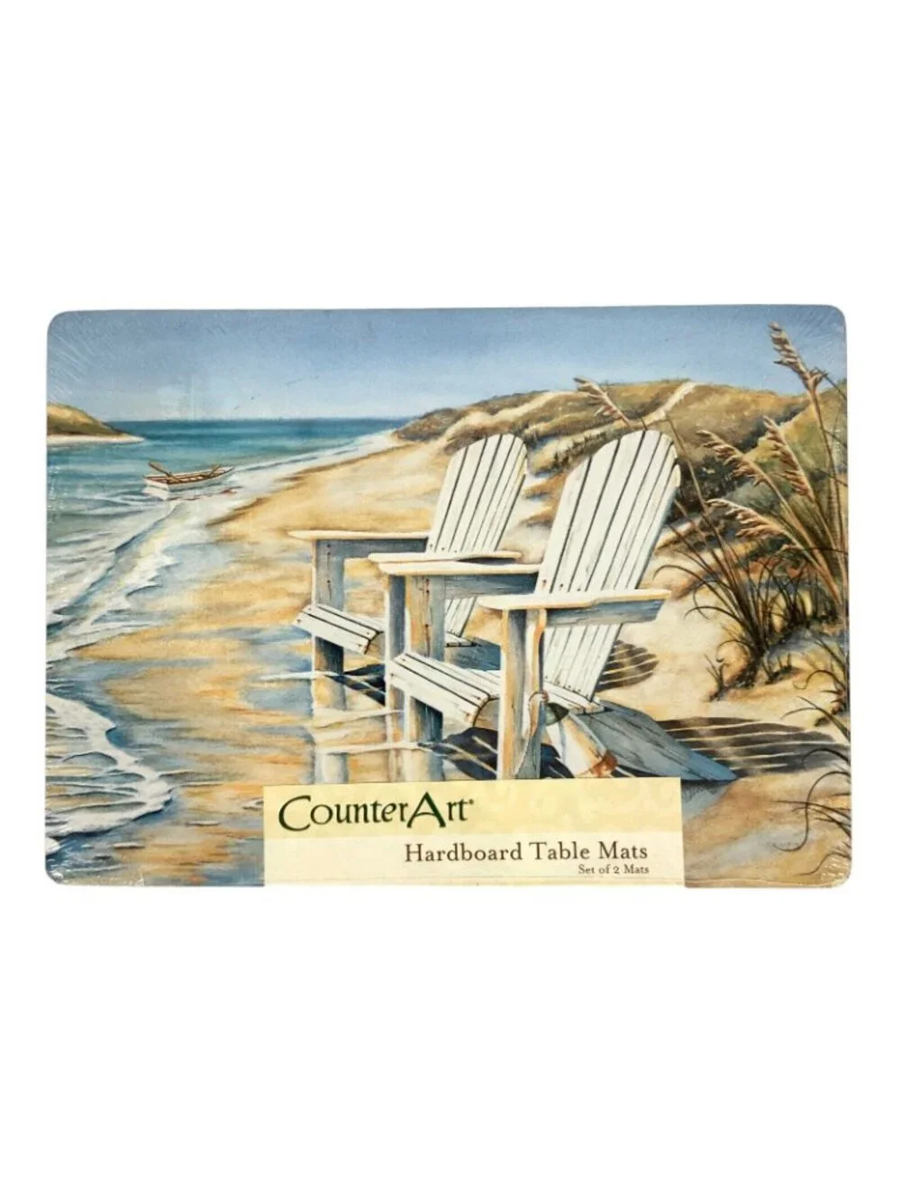Counterart Hardboard Table Mats Set Of 4 Adirondack Beach Chairs Design